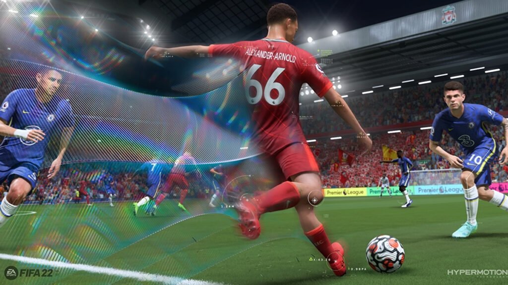 Trent Alexander Arnold del tráiler del juego FIFA 22