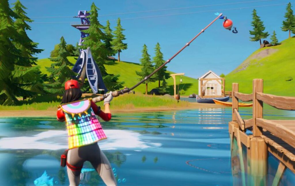 Pesca en Fortnite