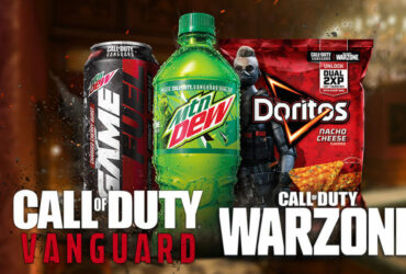 Call of Duty Vanguard Warzone Mtn Dew and Doritos Double XP