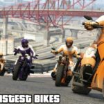 players riding bikes in gta online