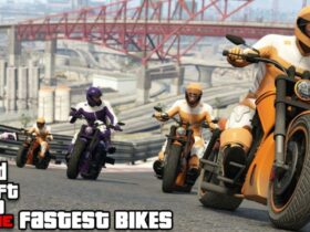 players riding bikes in gta online