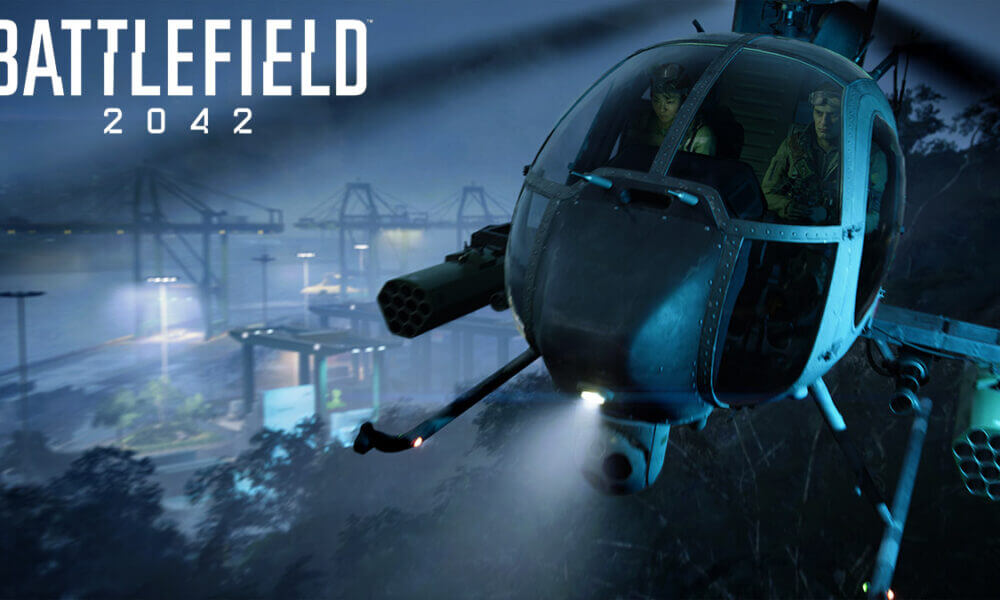 Helicopter in Battlefield 2042