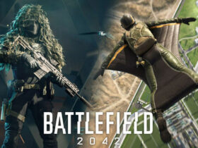 Casper and player gliding in Battlefield 2042