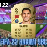 fifa 22 hakimi player card