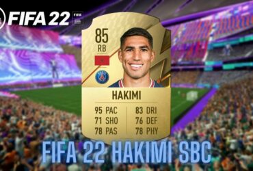 fifa 22 hakimi player card