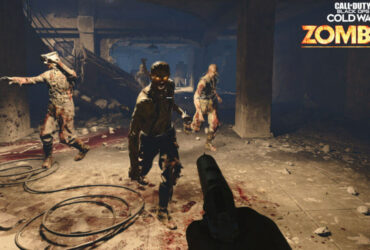 Nacht der untoten in cold war zombies forsaken map