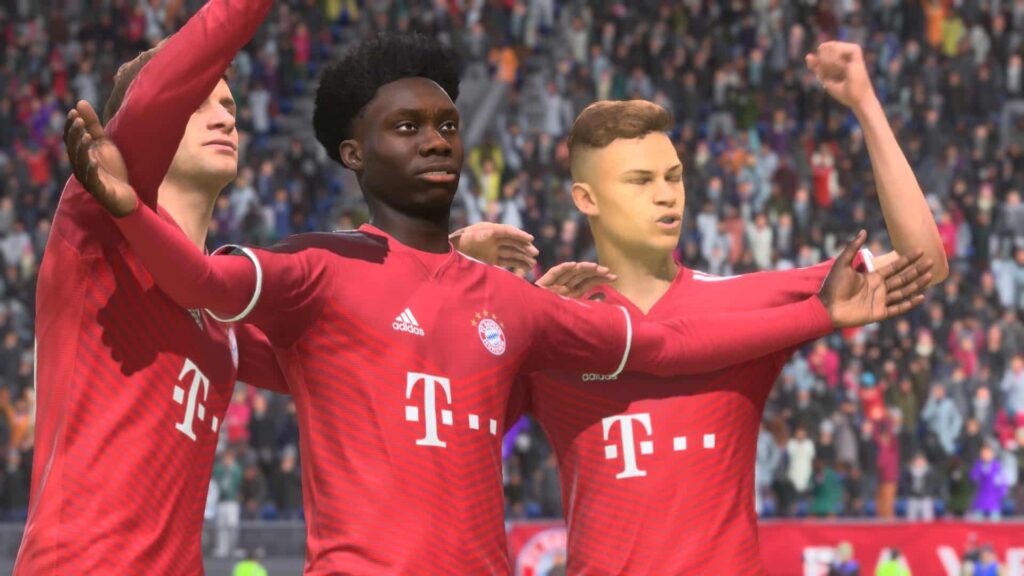 Jugadores del Bayern de Múnich en FIFA 22