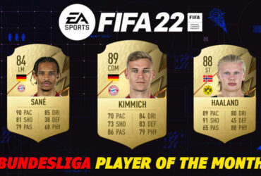 Bundesliga Player of the Month nominees