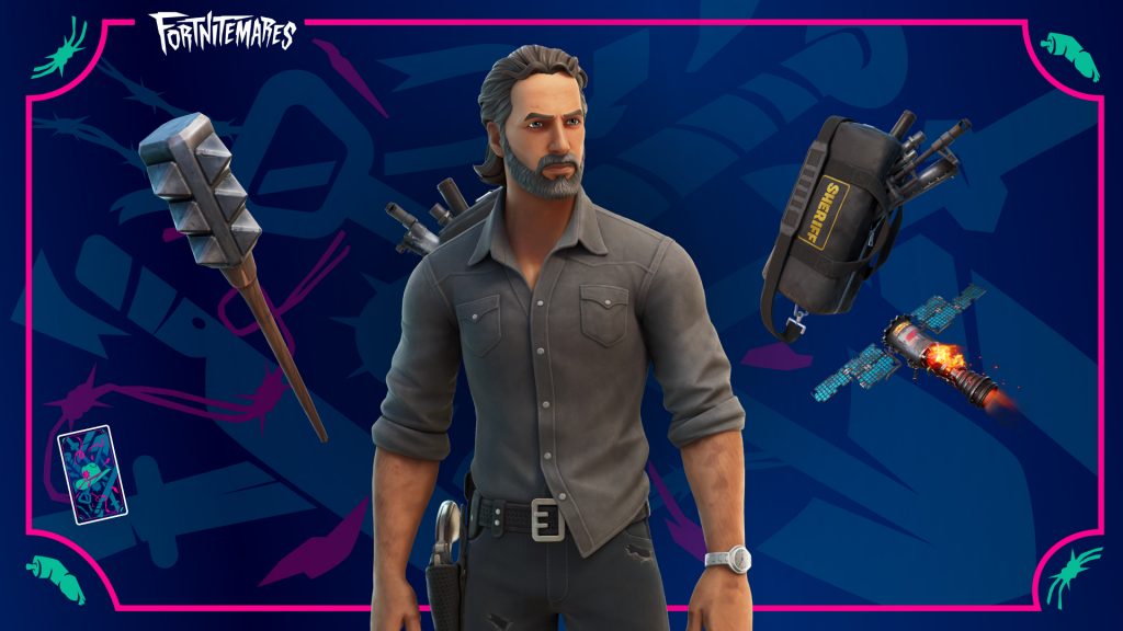 Paquete de Rick Grimes en Fortnite