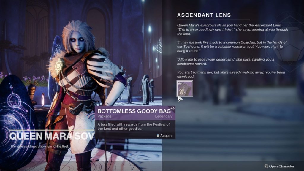 lente ascendente en destiny 2