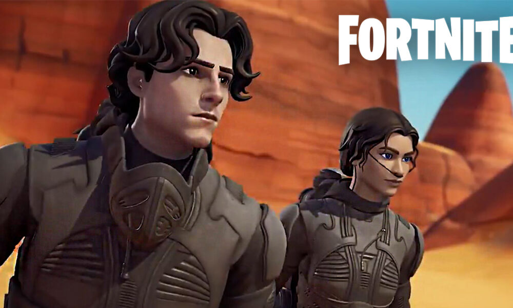 Dune skins in Fortnite