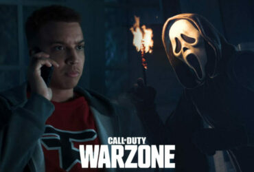 Swagg answering the phone in Wazone The Haunting event