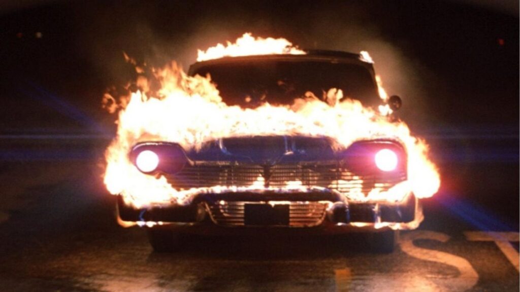 coche de la película de terror de 1983 Christine