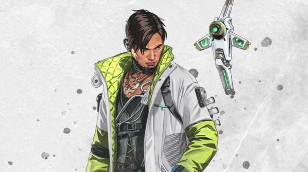 Personaje criptográfico de Apex Legends