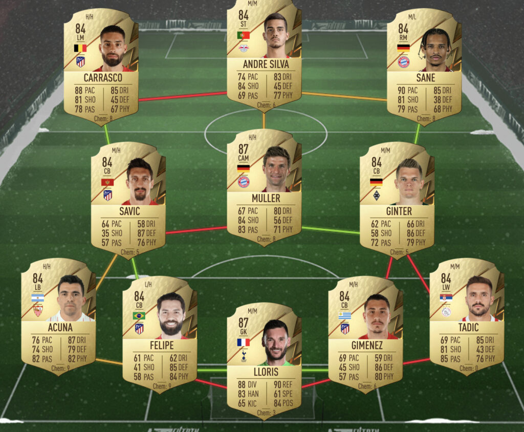 Solución Les Bleus SBC