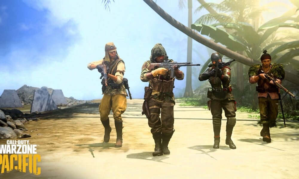 Warzone operators in Pacific Caldera