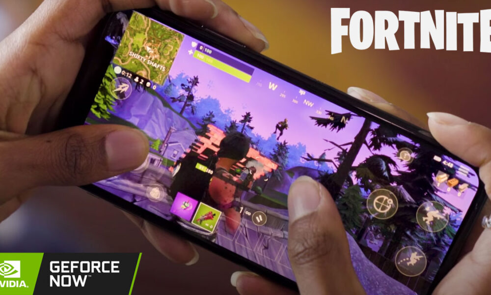 Fortnite mobile player