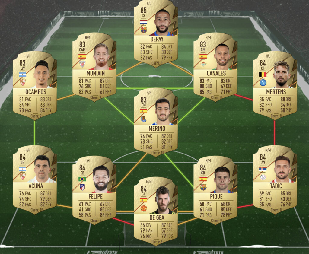 Solución SBC de Seleção