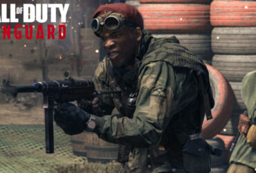 Arthur Kingsley using MP40 in CoD Vanguard