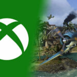 Plane flying on Warzone Pacific and Xbox Logo