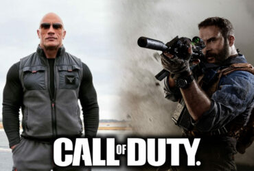 Dwayne 'The Rock' Johnson and Cpt. Price from Modern Warfare