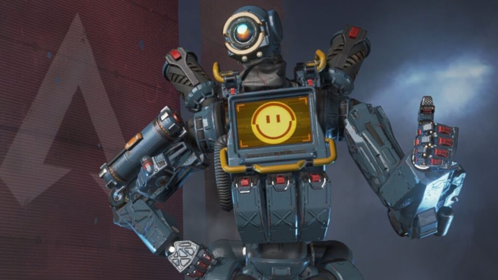 pathfinder giving a thumbs up in apex legends