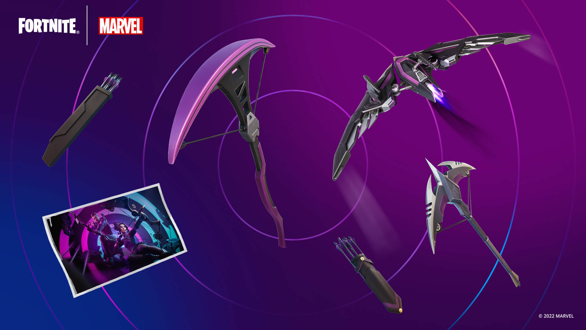 Accesorios Ojo de Halcón Fortnite