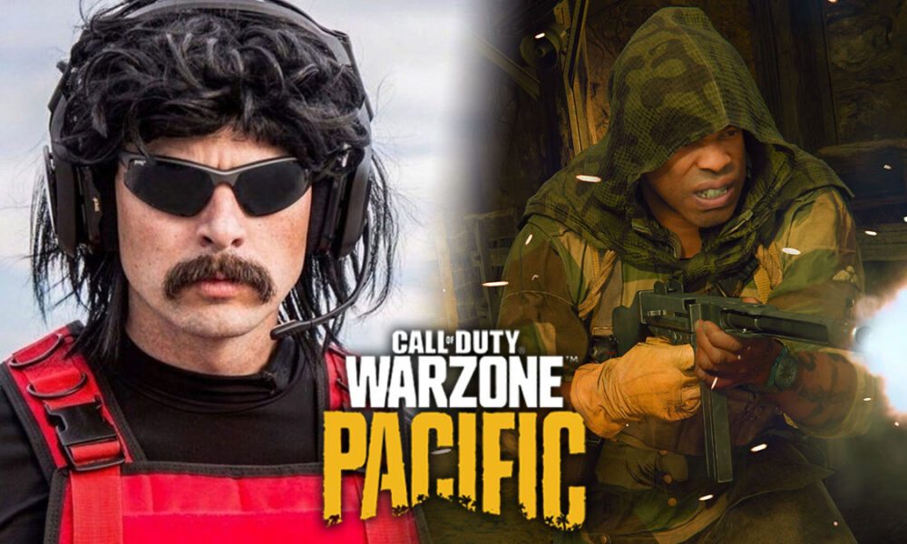 Dr Disrespect and Warzone kingsley operator