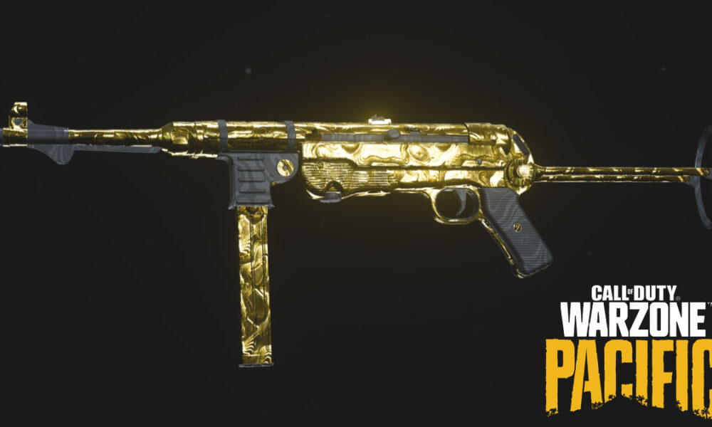 Gold MP40 in Warzone