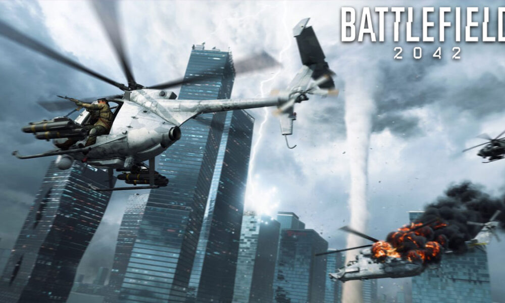 Battlefield 2042 helicopters fighting