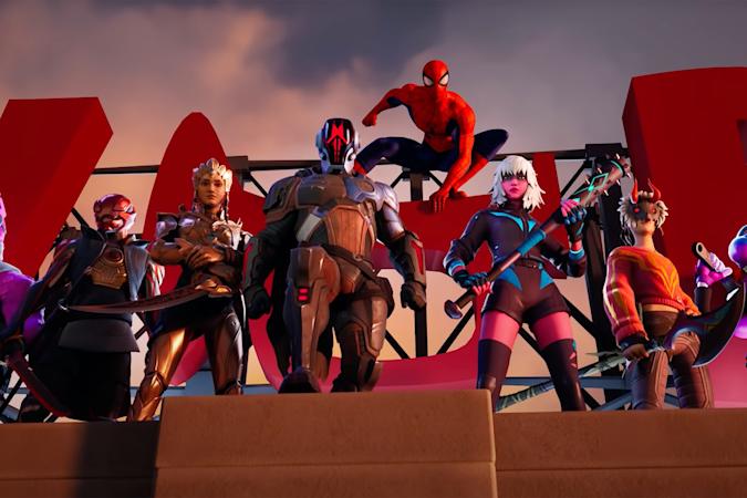 Spider-Man, La Fundación y otros personajes en Fortnite Capítulo 3