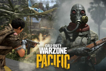 Polina using Gas Mask in Warzone Pacific Season 2