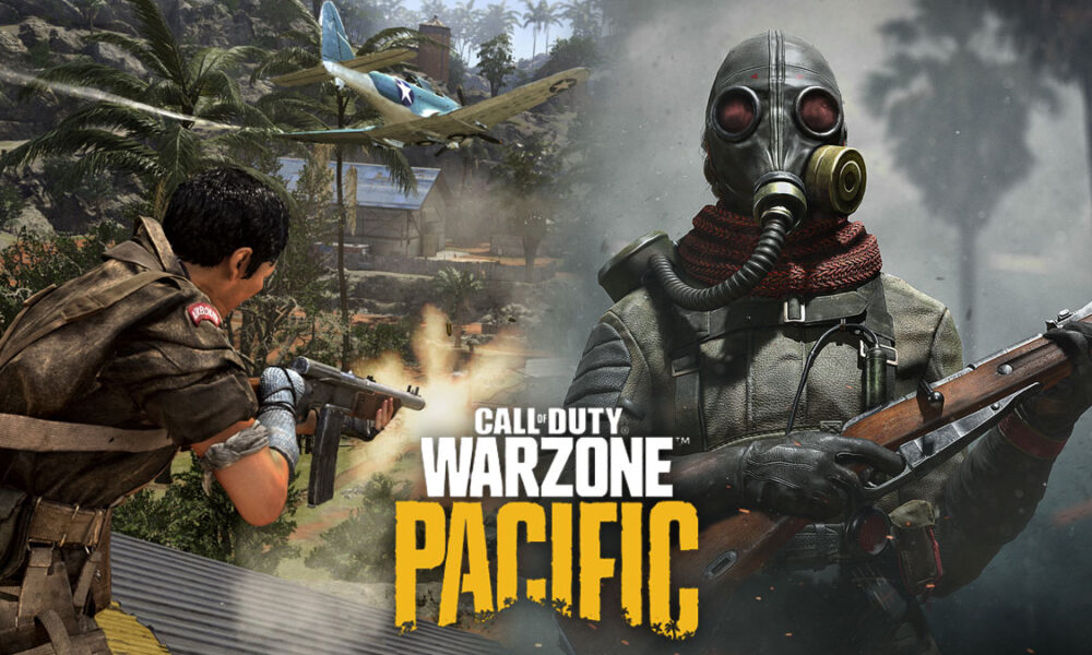 Polina using Gas Mask in Warzone Pacific Season 2