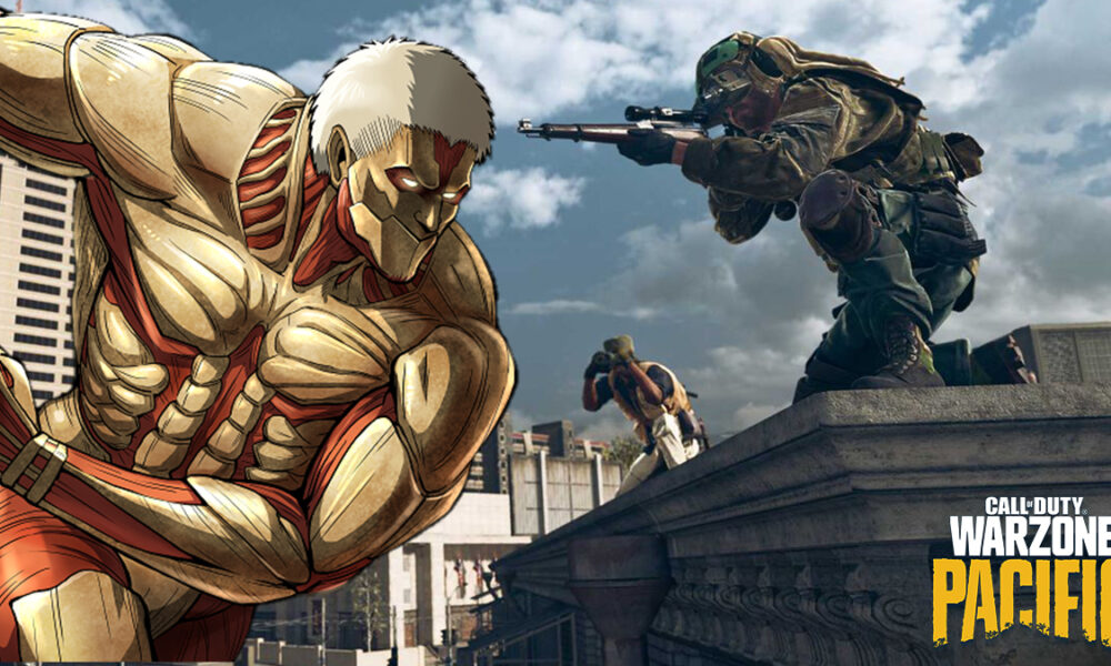 The Armored Titan and Warzone characters