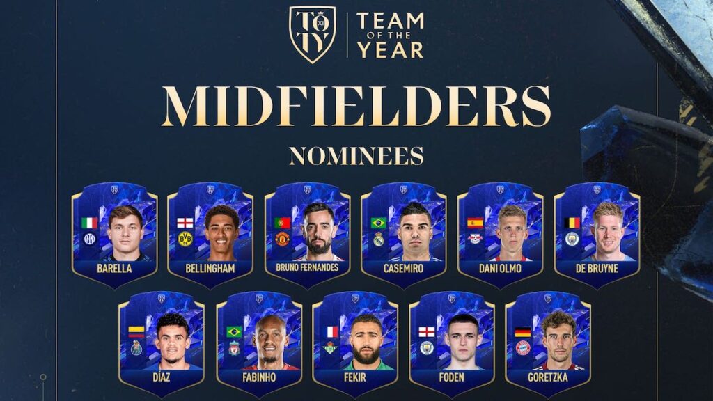 Nominados al TOTY de FIFA 22