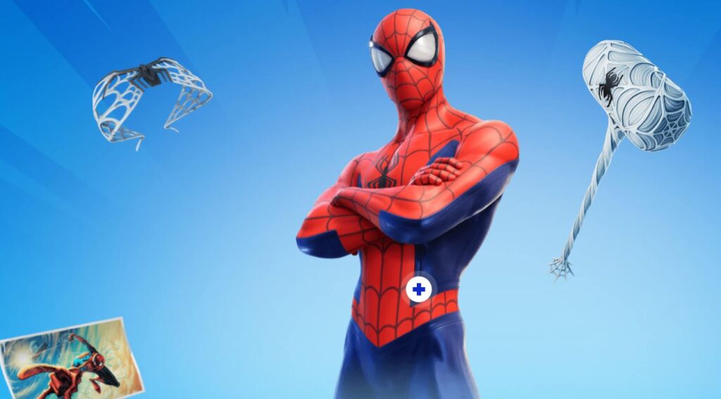 Skin de Spider-Man en Fortnite Capítulo 3