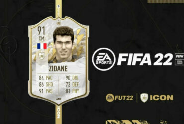 Zidane Base Icon SBC FIFA 22