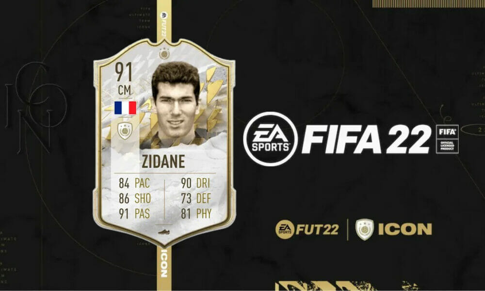 Zidane Base Icon SBC FIFA 22