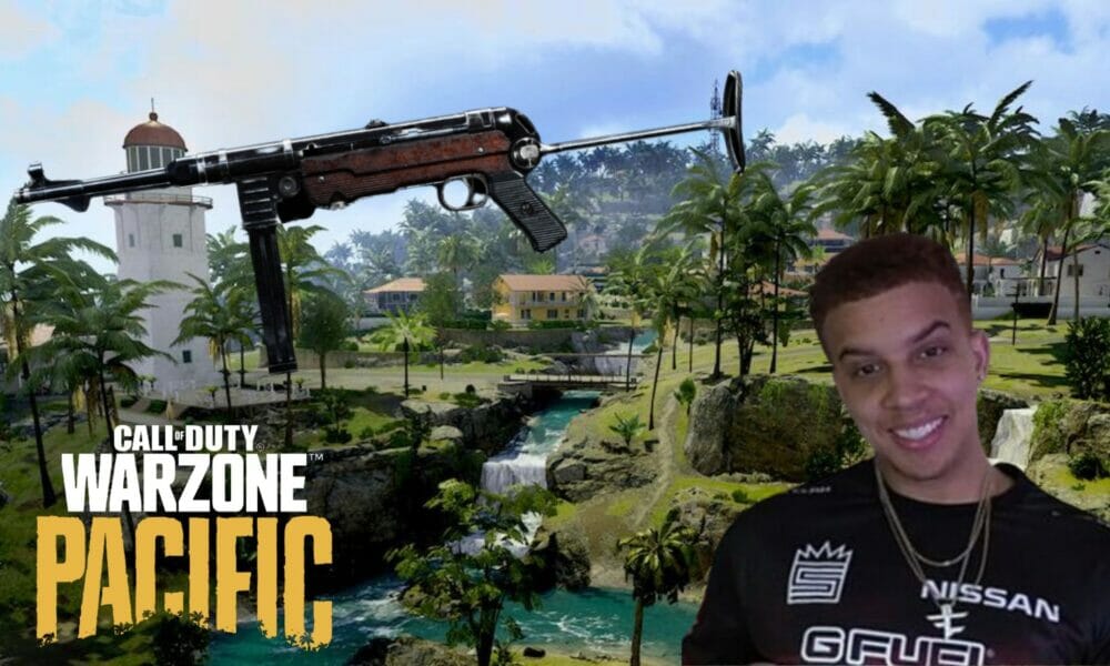 faze swagg mp40 warzone pacific