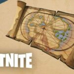 Nathan Drake's treasure map in fortnite