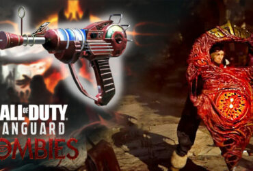 Ray gun and Decimator Shield in Vanguard Zombies