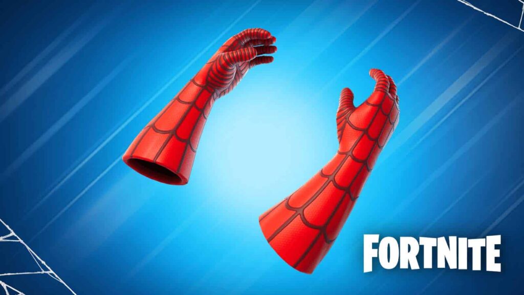 Los tiradores de telarañas del hombre araña en Fortnite