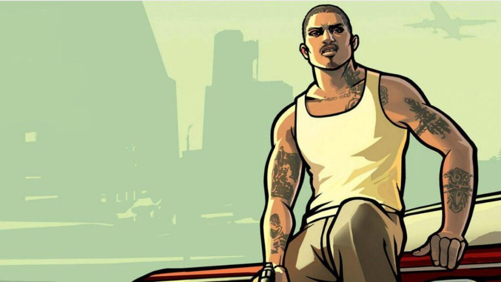 Pantalla de carga de GTA San Andreas