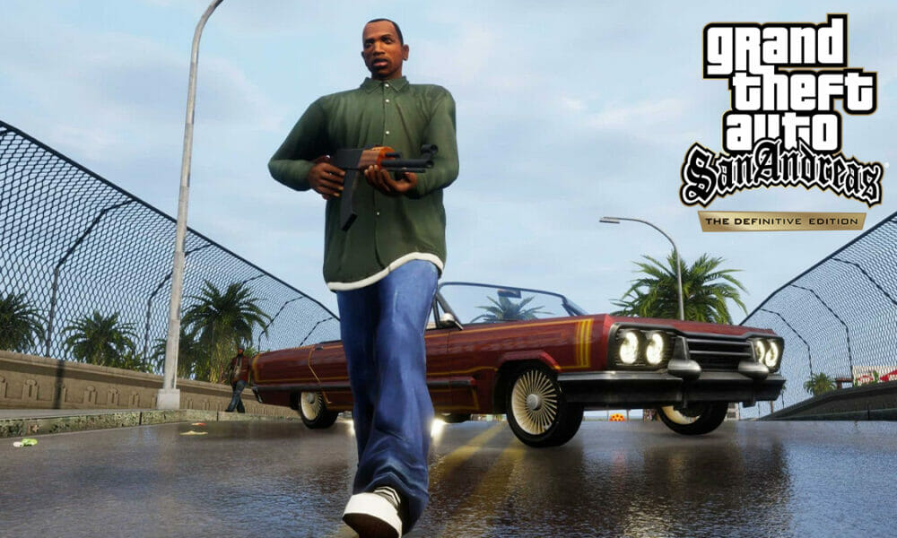 CJ in GTA San Andreas