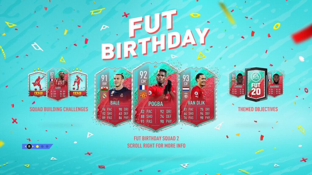 Cumpleaños de FIFA 20 Fut