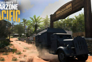 Armored truck in Warzone Pacific