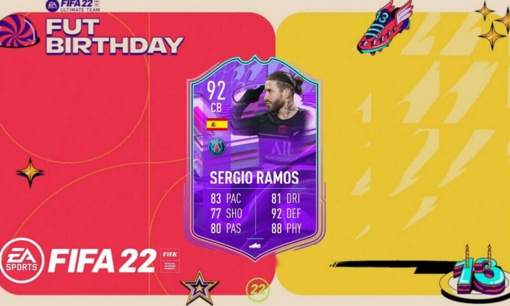 FIFA 22 FUT Birthday Sergio Ramos