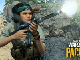 Player using Cooper Carbine in Warzone Pacific