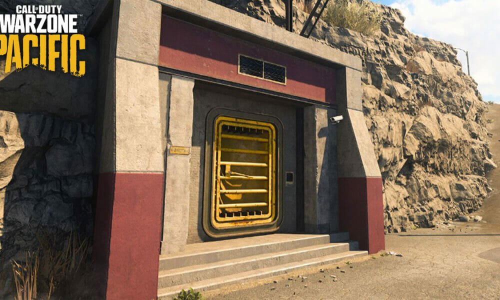 Warzone Rebirth Island Golden Vault door