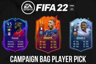 FIFA 22 Campaign Bag Player Pick SBC